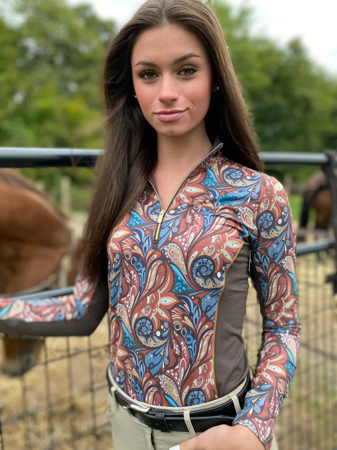Sedona Pucci Sun Shirt