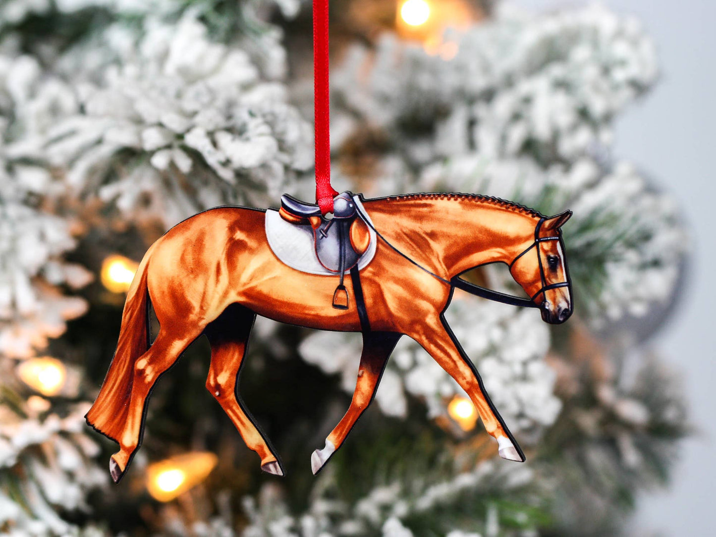 Chestnut Hunt Seat Ornament