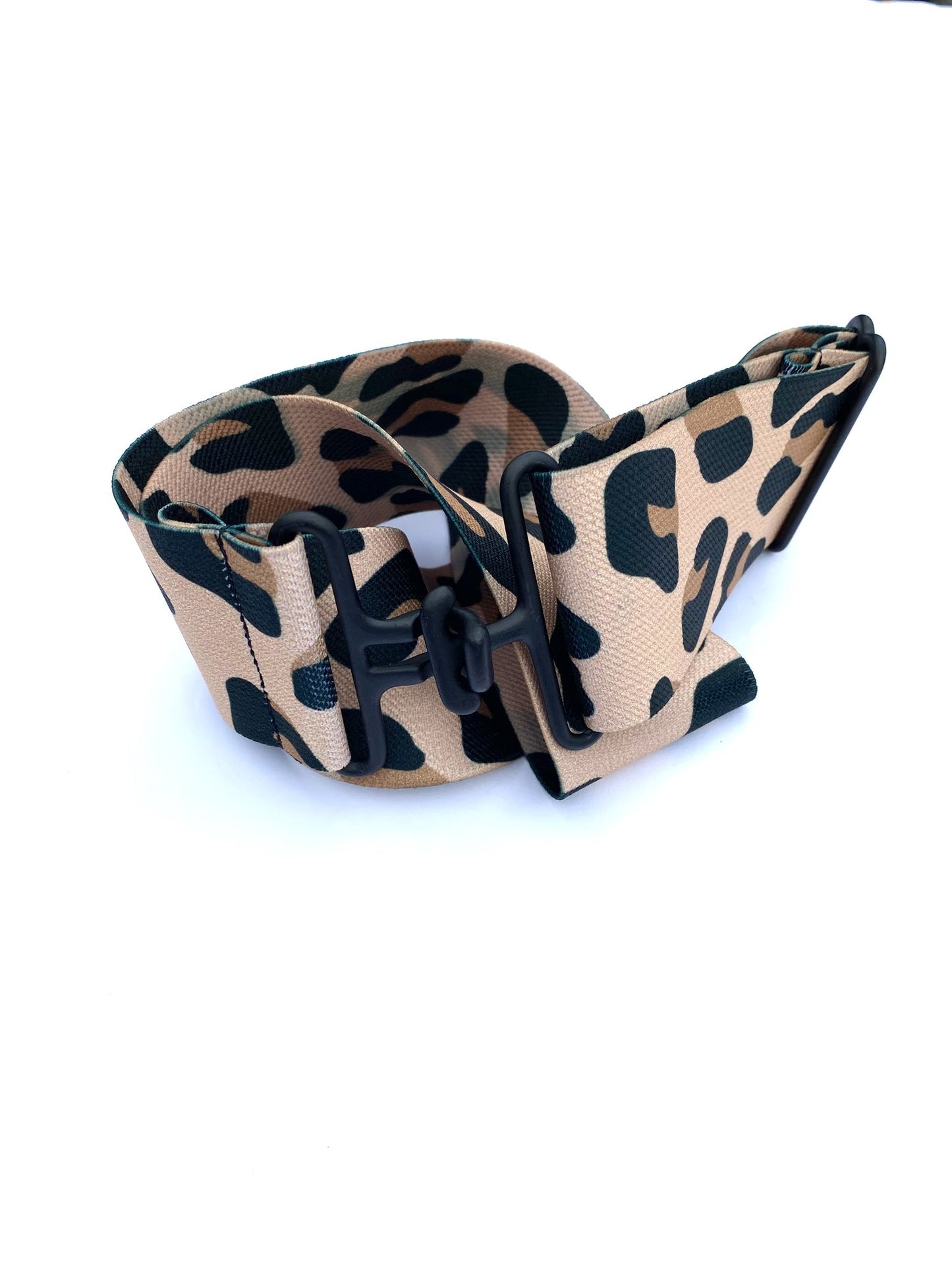 ACE Equestrian - Elastic Belt (Leopard & Black)