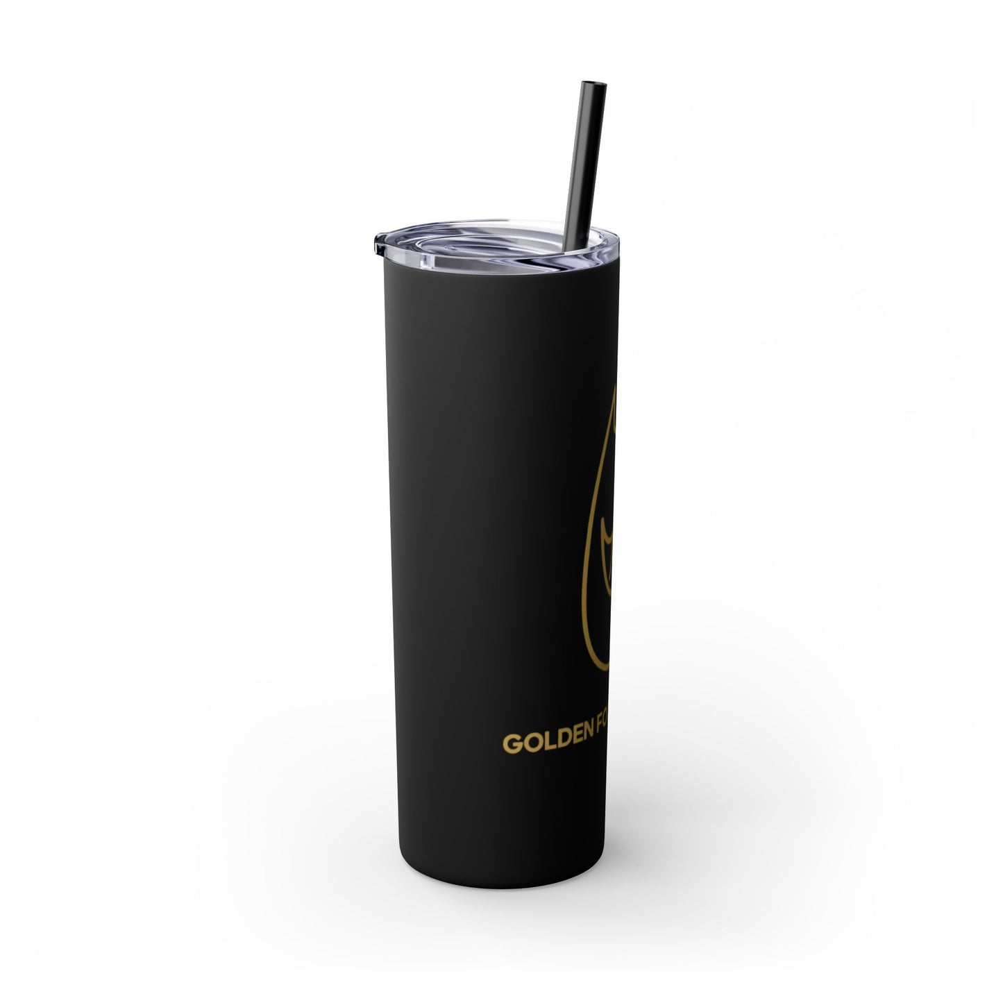 Team GFE Skinny Tumbler with Straw, 20oz