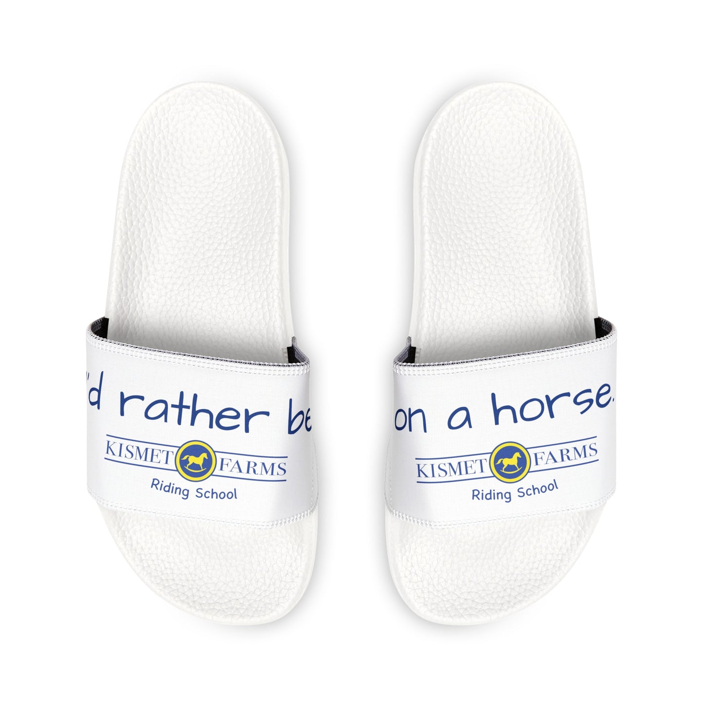 "I'd Rather Be On A Horse" Youth Removable-Strap Sandals