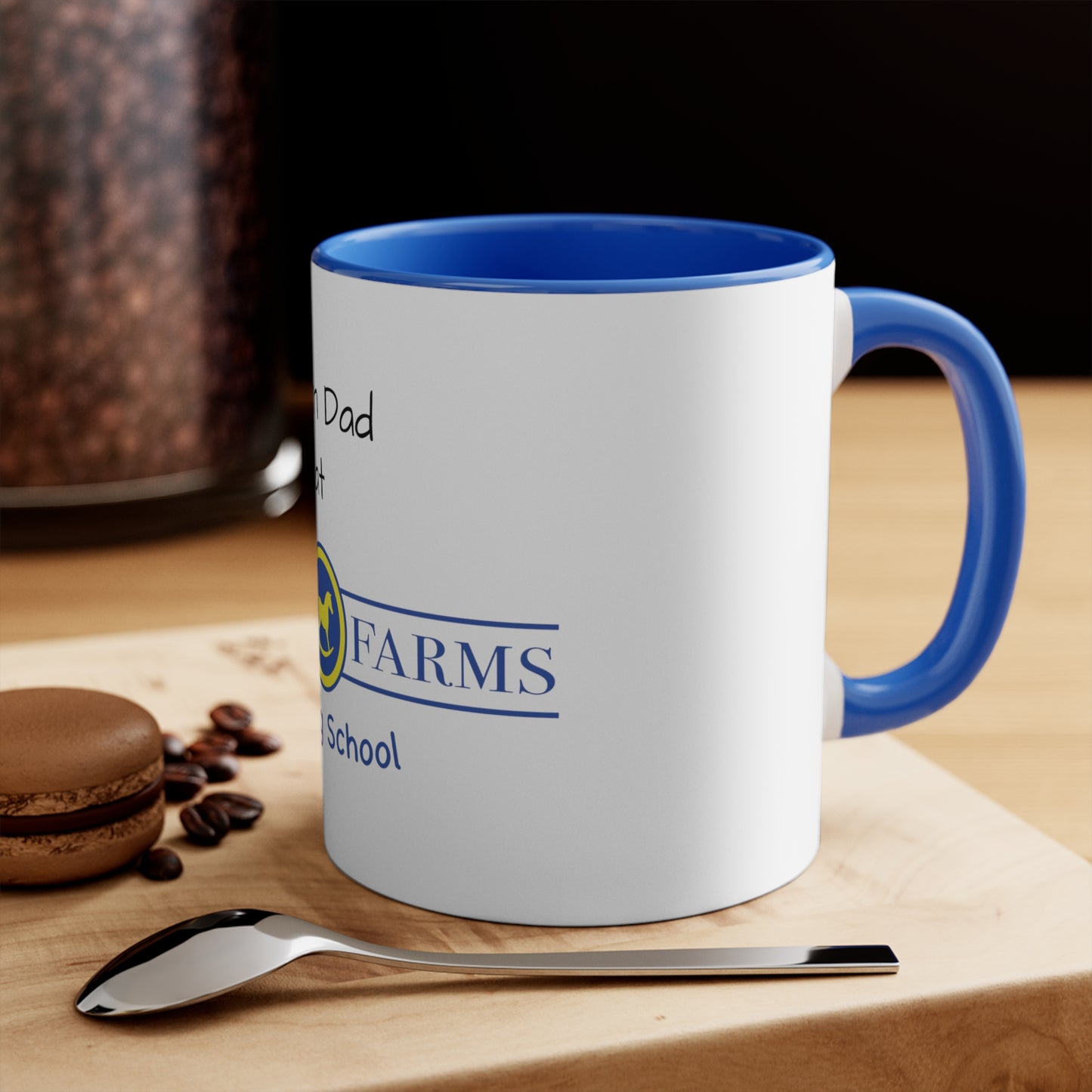 KF Riding School Barn Dad Mug