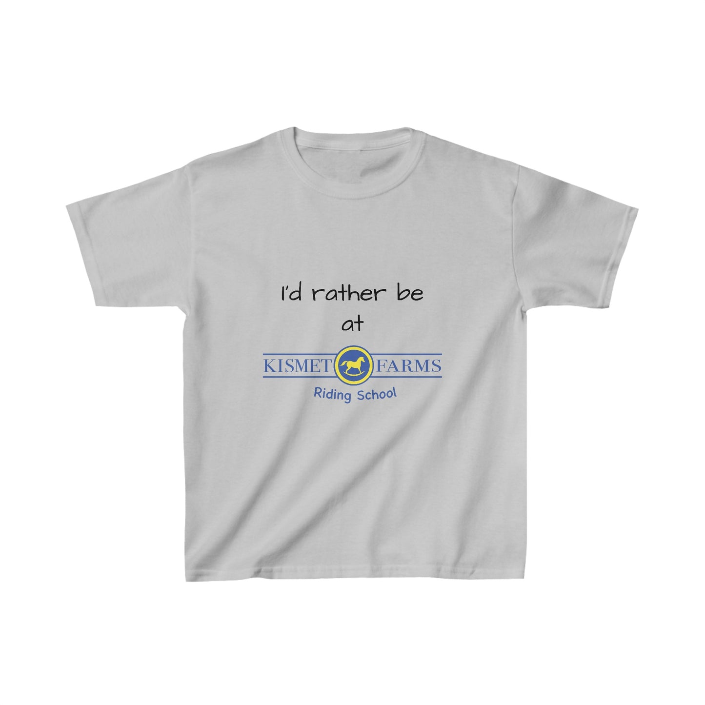 Kids Tee: Rather be at KF Riding School