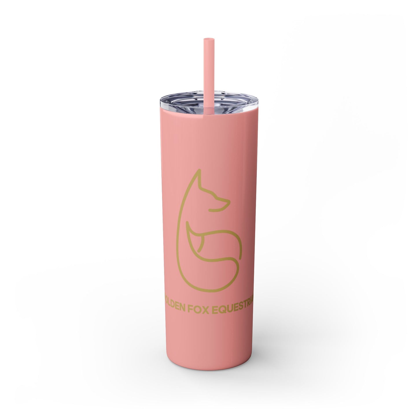 Team GFE Skinny Tumbler with Straw, 20oz