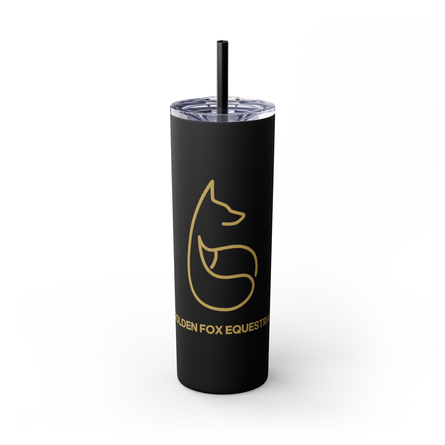 Team GFE Skinny Tumbler with Straw, 20oz