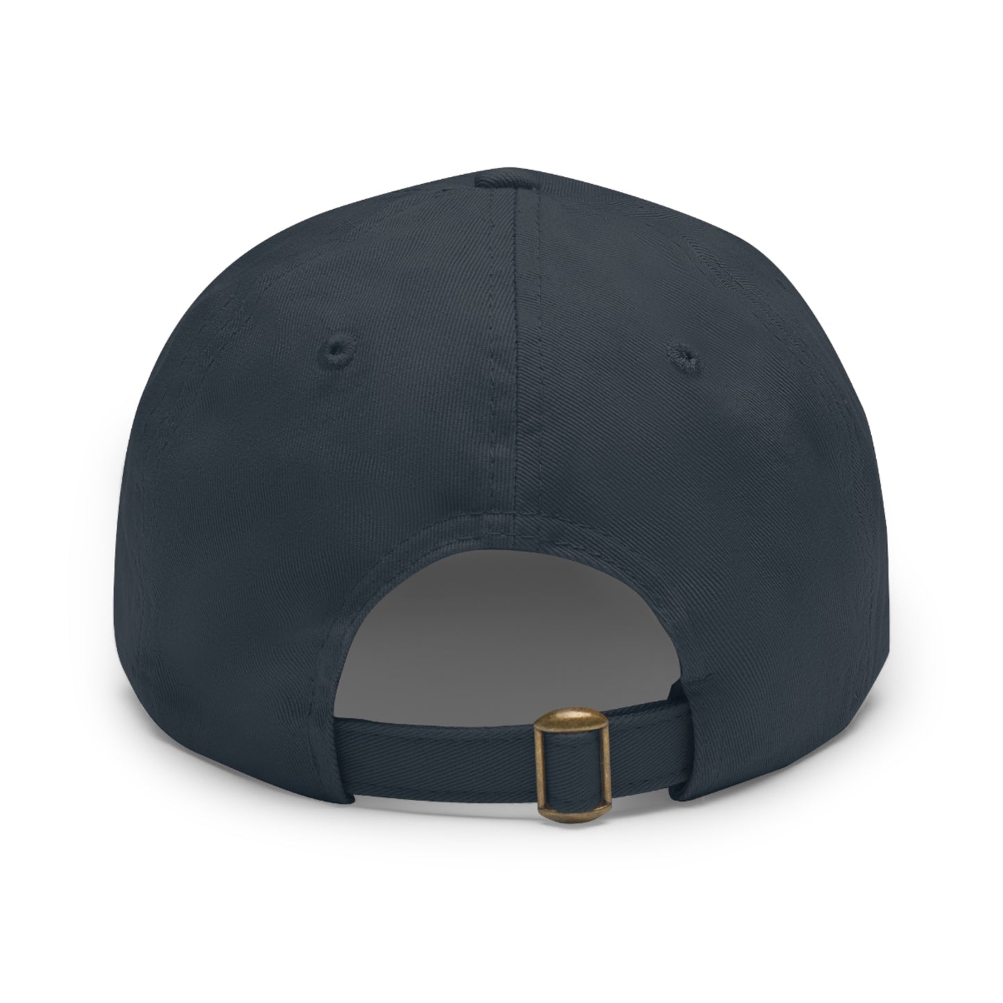 Team GFE Dad Hat with Leather Patch (Round)