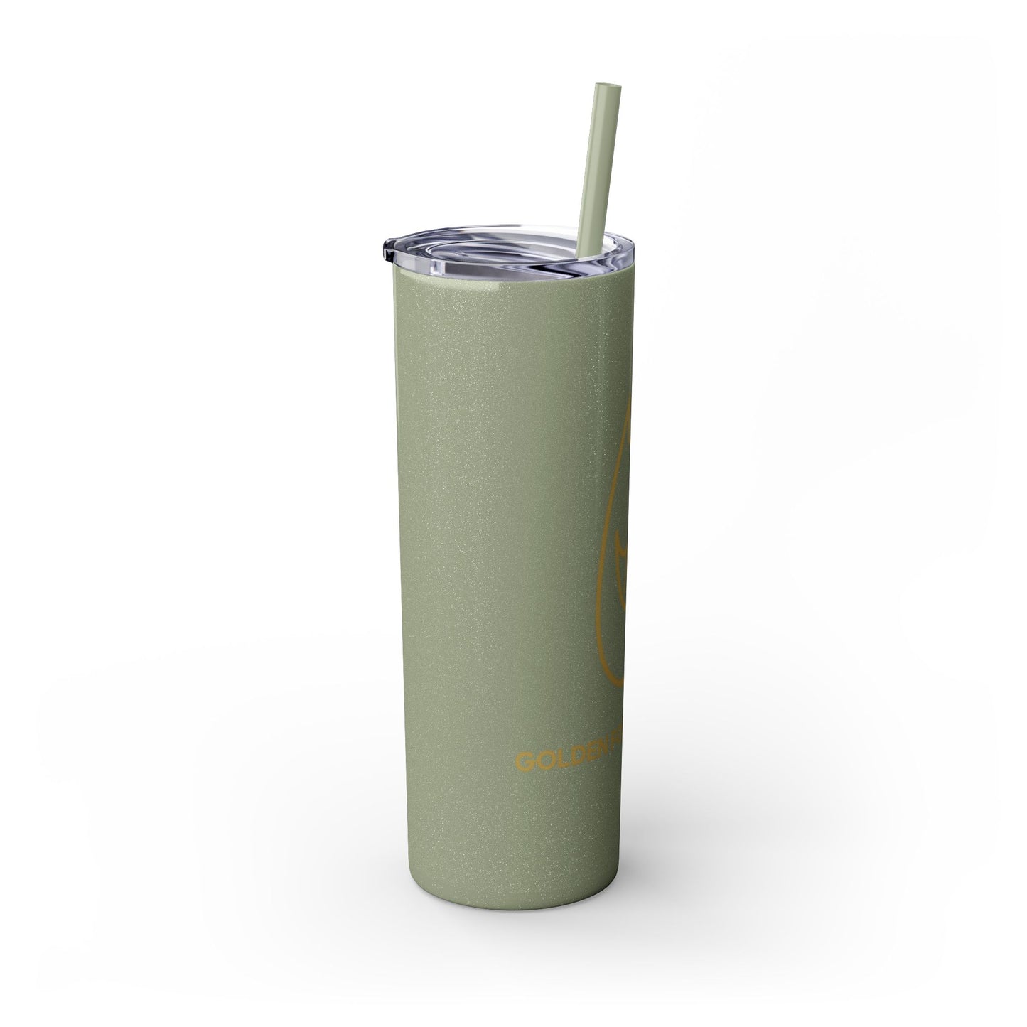 Team GFE Skinny Tumbler with Straw, 20oz