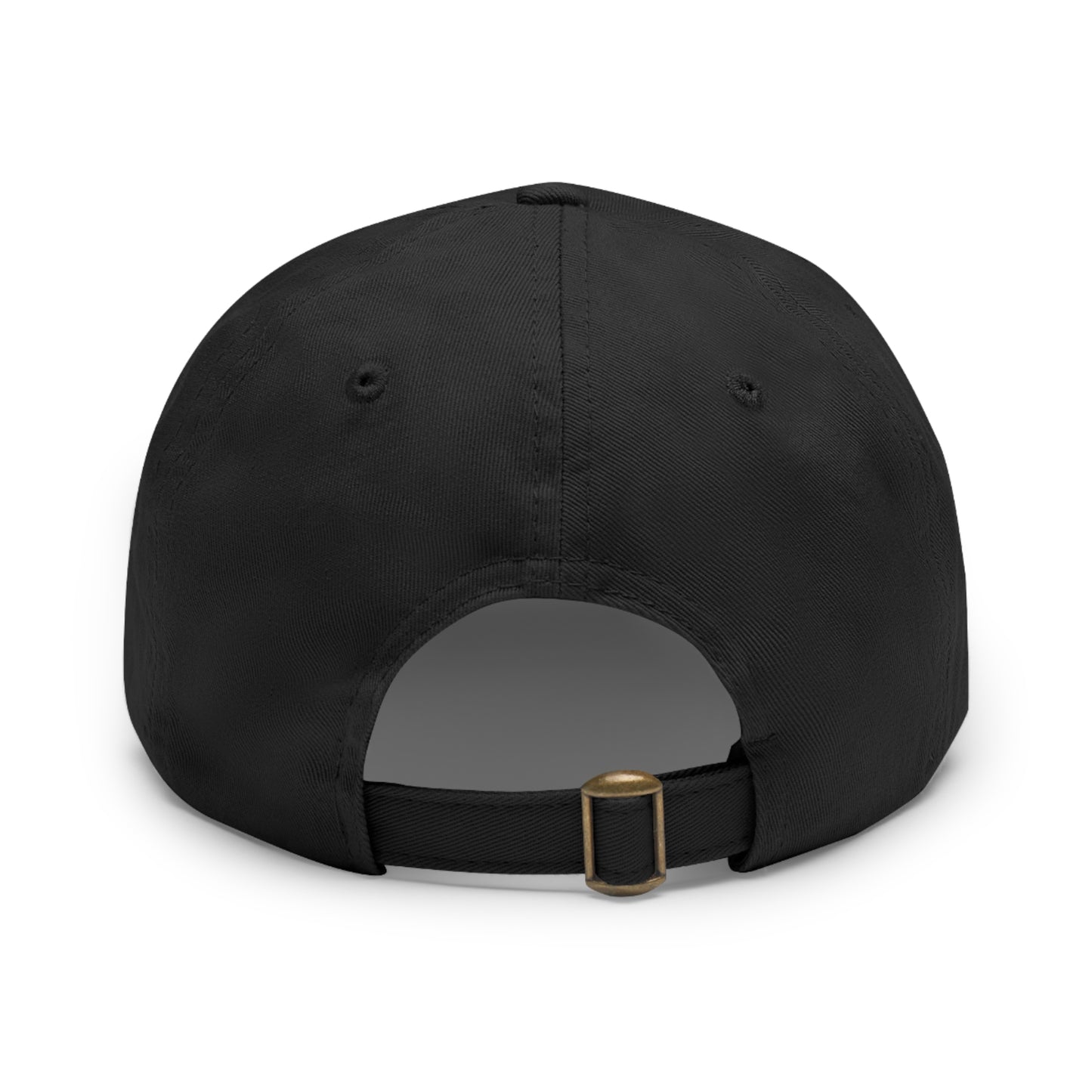 Team GFE Dad Hat with Leather Patch (Round)