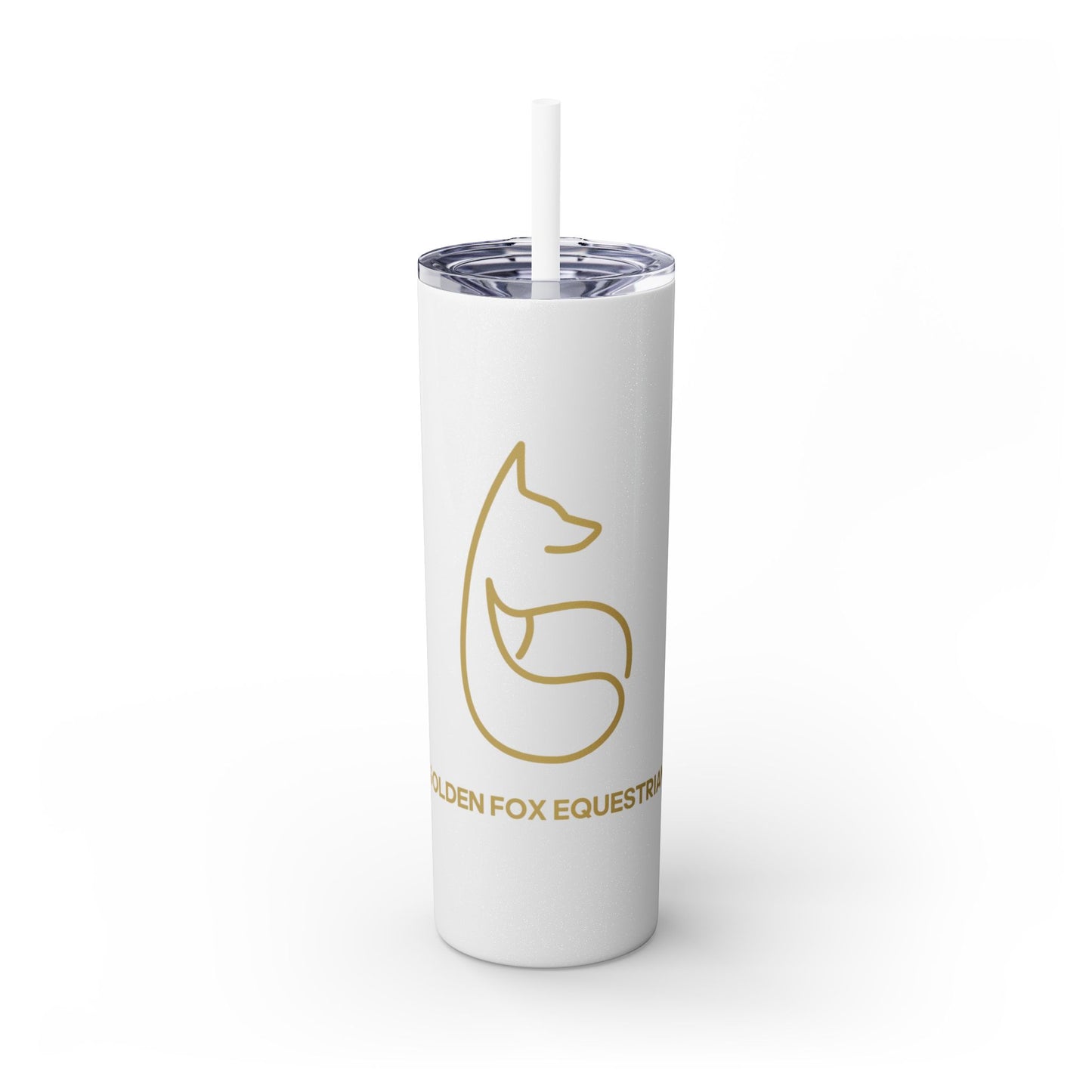 Team GFE Skinny Tumbler with Straw, 20oz