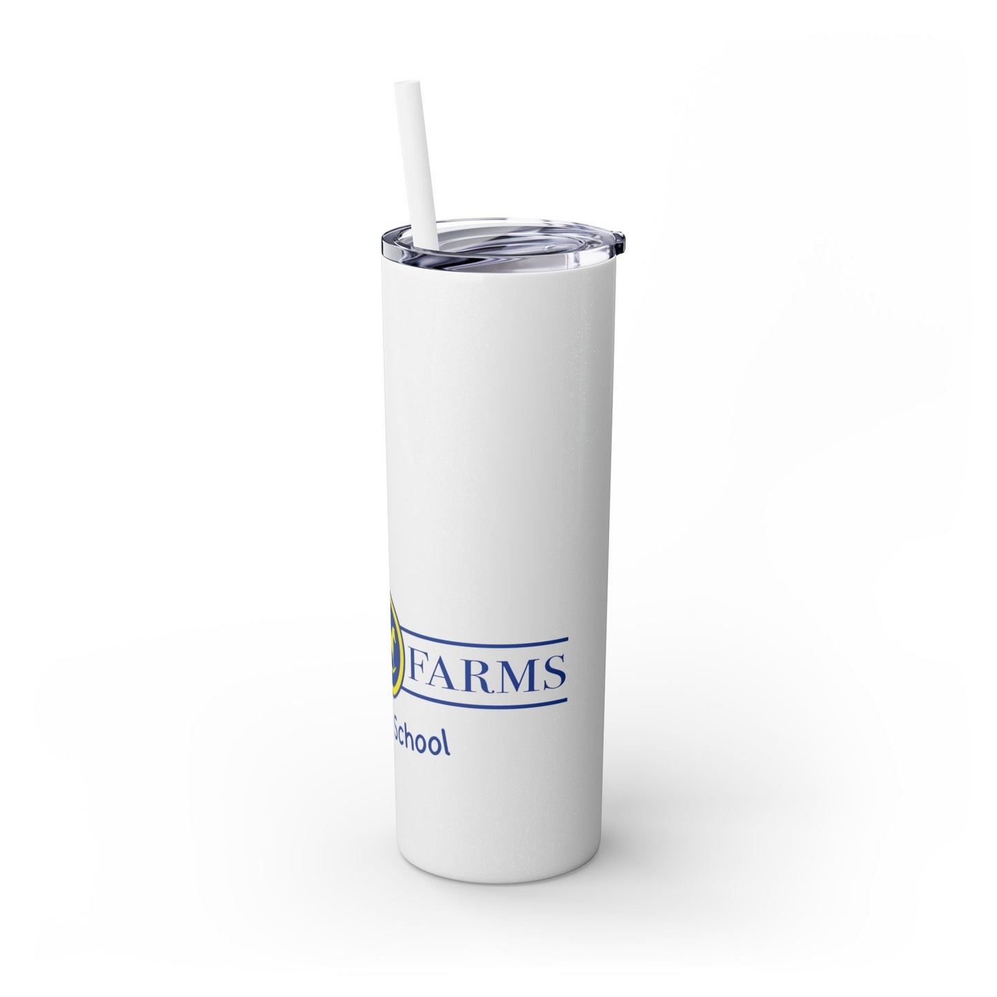 KFRS Skinny Tumbler with Straw, 20oz