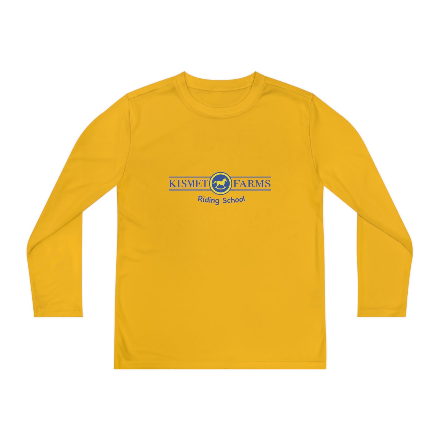 Youth Long Sleeve Competitor Tee: Follow me To KF Riding School
