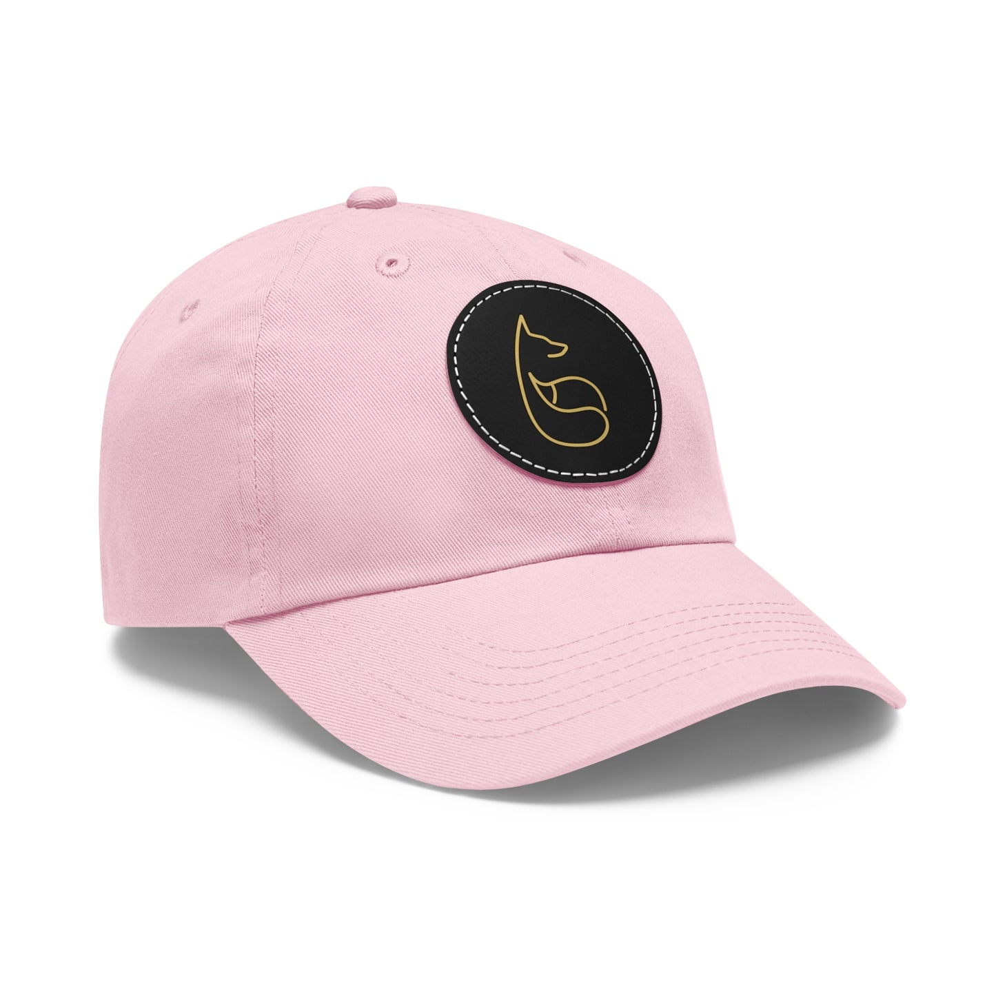 Team GFE Dad Hat with Leather Patch (Round)