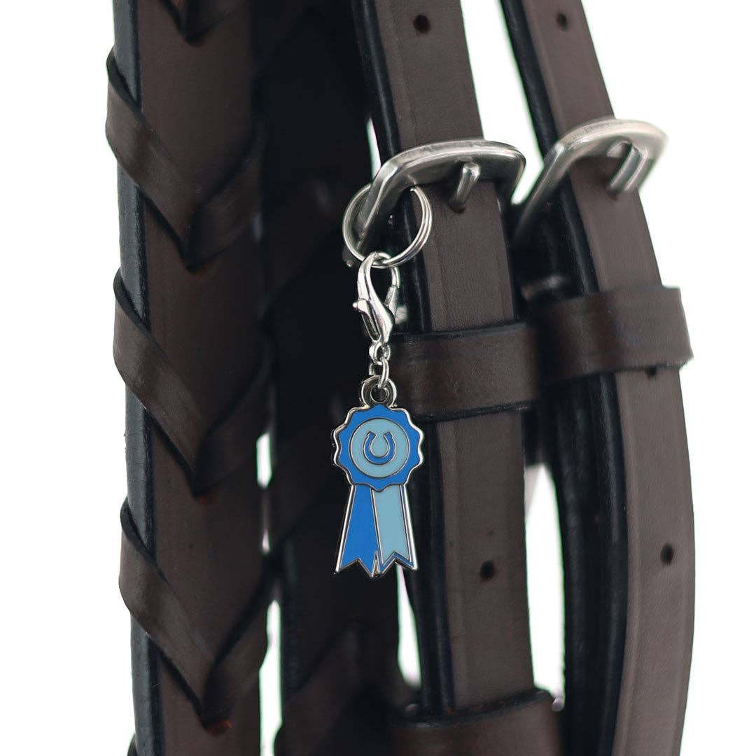 Dapplebay - Dapplebay Bridle Charm - Blue Ribbon: One Size