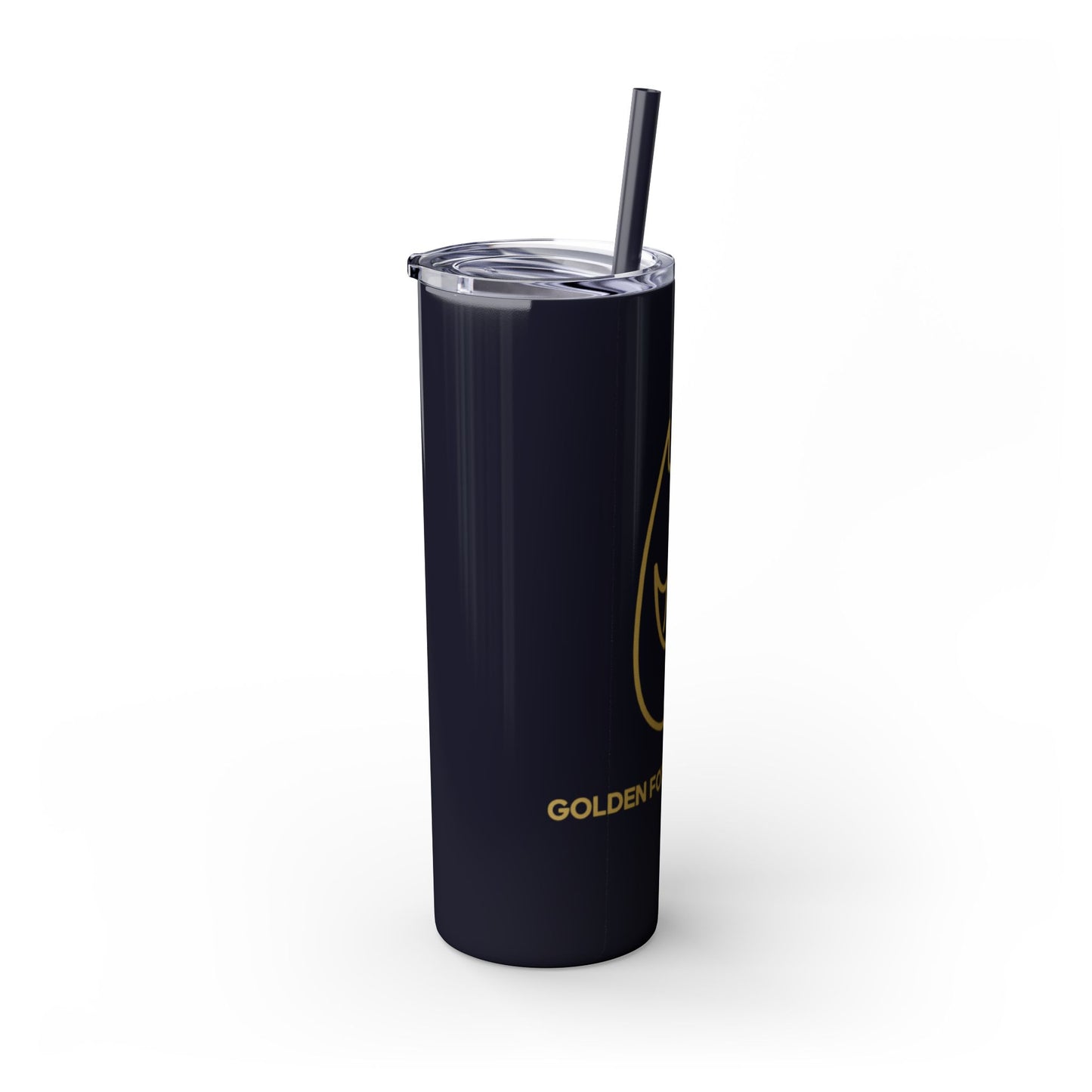 Team GFE Skinny Tumbler with Straw, 20oz