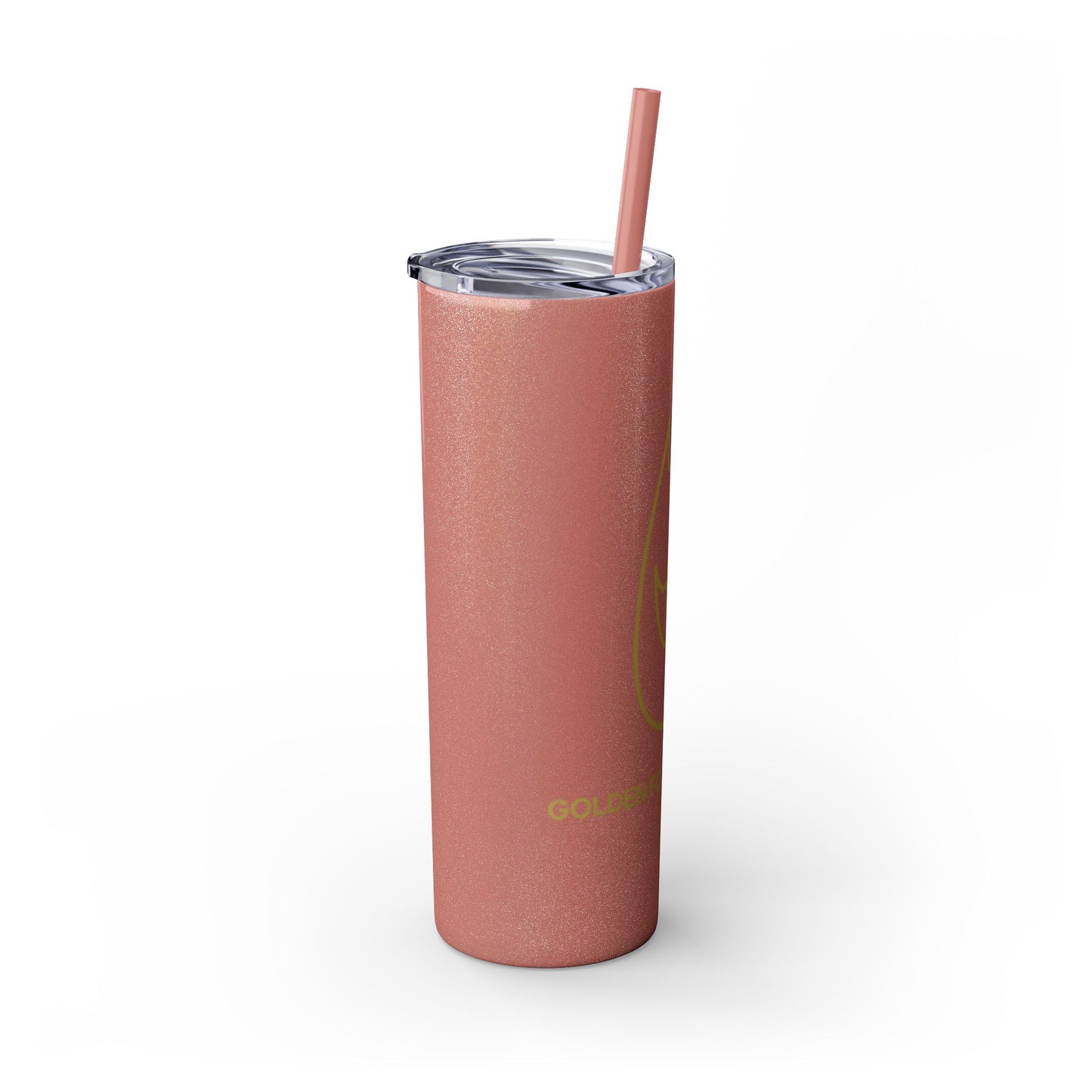 Team GFE Skinny Tumbler with Straw, 20oz