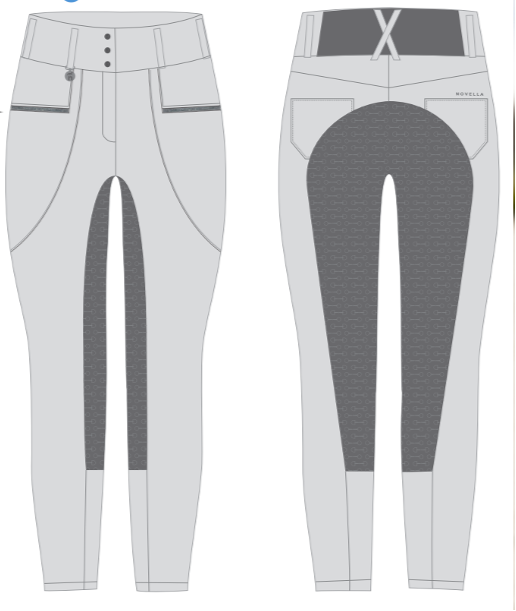 Novella Equestrian - The Showstopper Breeches.: L
