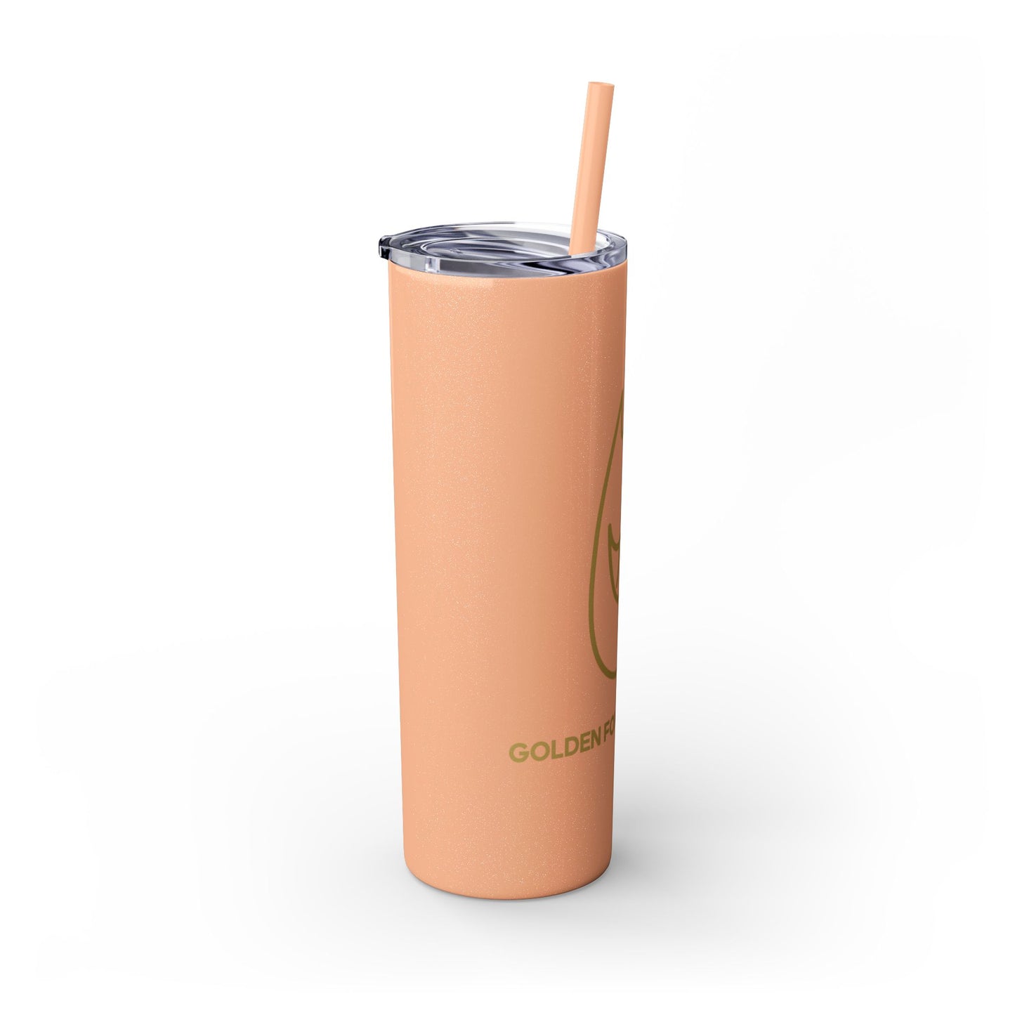 Team GFE Skinny Tumbler with Straw, 20oz