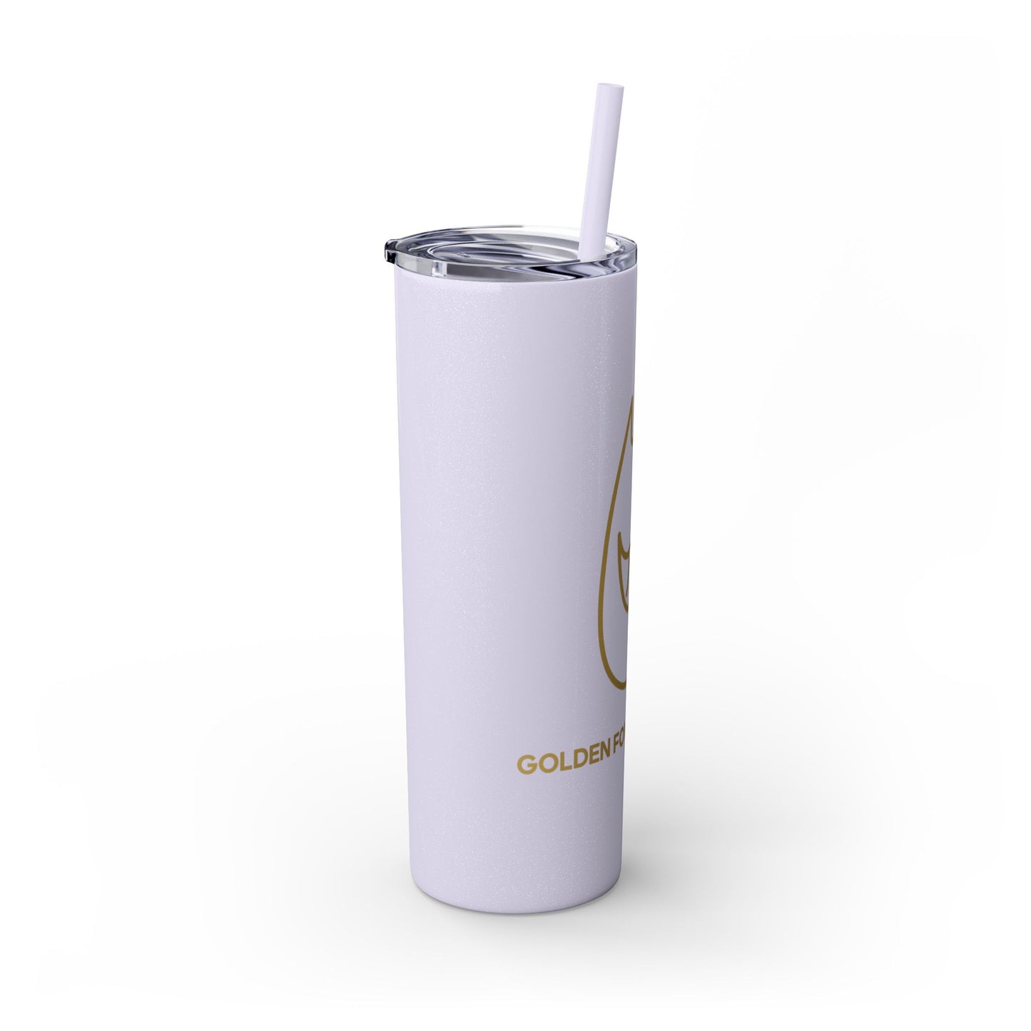 Team GFE Skinny Tumbler with Straw, 20oz