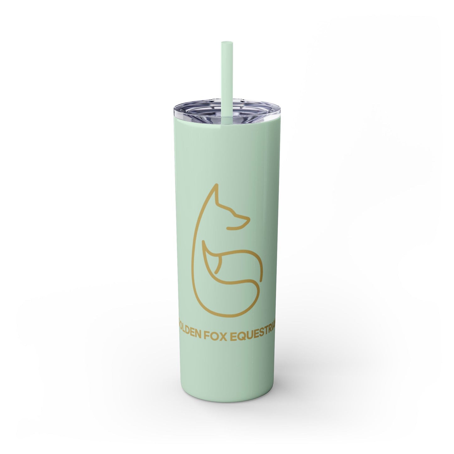 Team GFE Skinny Tumbler with Straw, 20oz