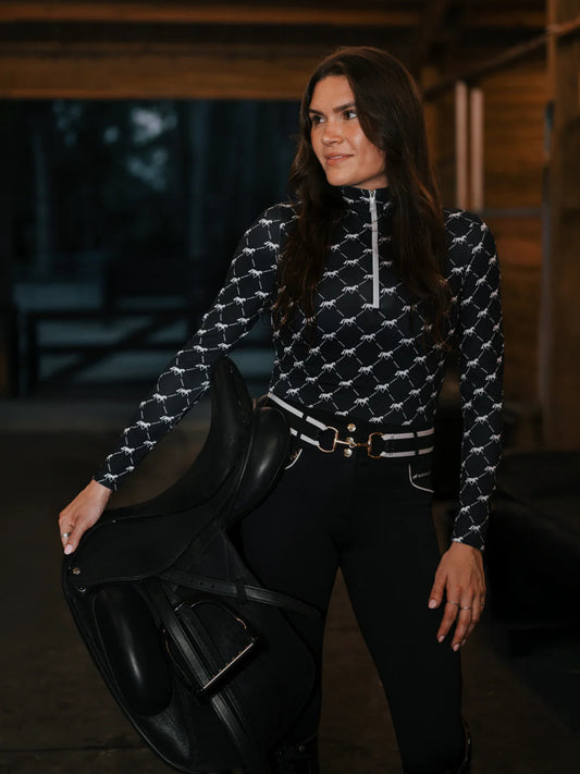 The Novella Logo Sport Zip