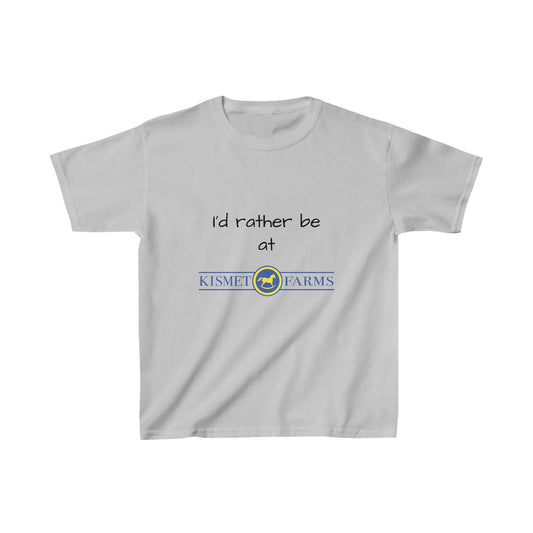 I'd Rather be At Kismet Farms Tee (kids)