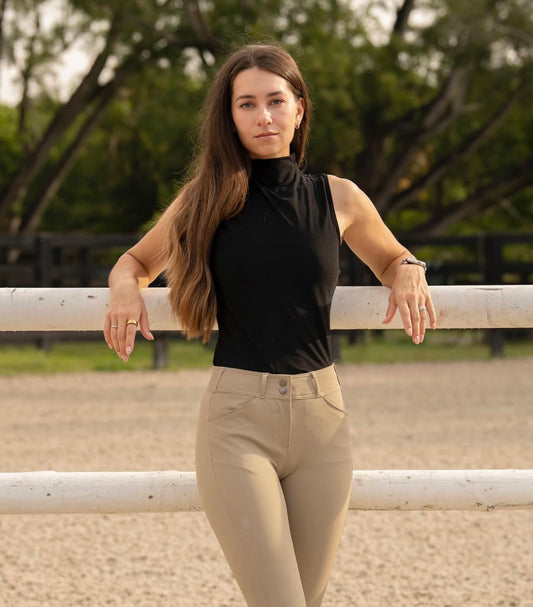 Blaire Sleeveless Riding Shirt
