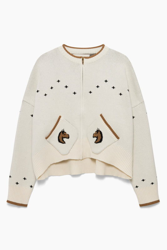 Libby Zip Cardigan