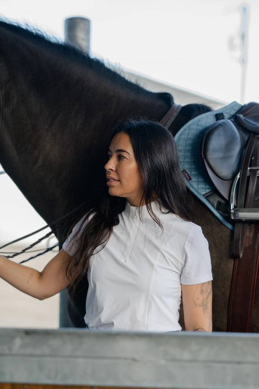 Raya Crystal Short Sleeve Show Shirt