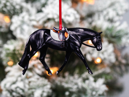 Hunt Seat Horse Ornament
