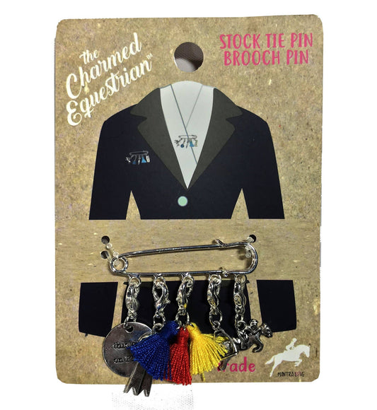 The Charmed Equestrian Stock Tie Pin