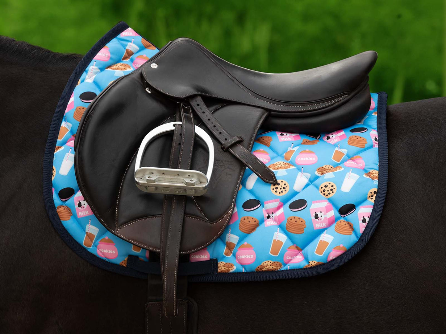 Dreamers & Schemers - Milk and Cookies Saddle Pad