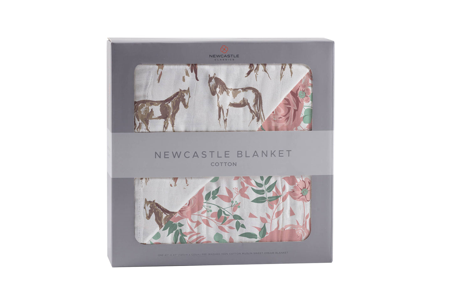 Newcastle Classics - Wild Horses and Desert Rose Newcastle Blanket
