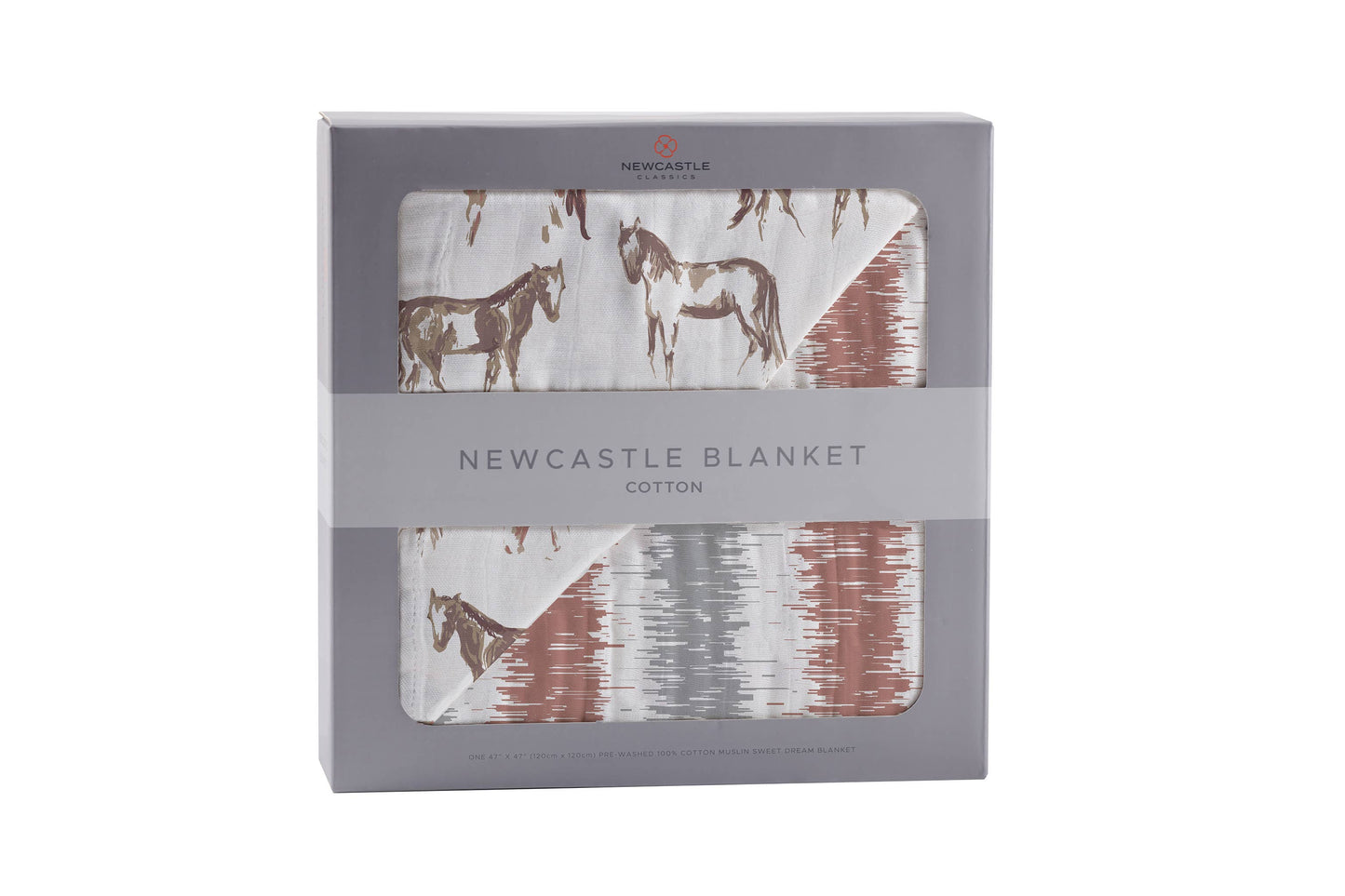 Newcastle Classics - Wild Horses & Western Stripe Newcastle Blanket