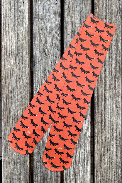 ACE Equestrian - Boot Socks (Foxes)